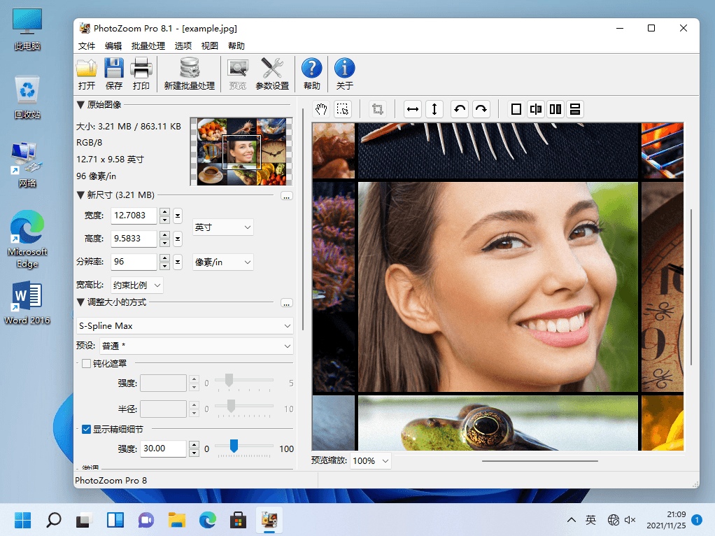 Benvista PhotoZoom Pro v8.1.0 图片无损放大软件