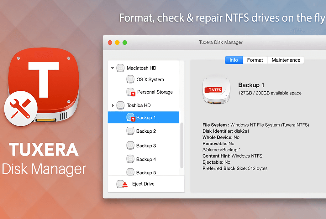 Tuxera NTFS for Mac 2021 苹果磁盘读写工具