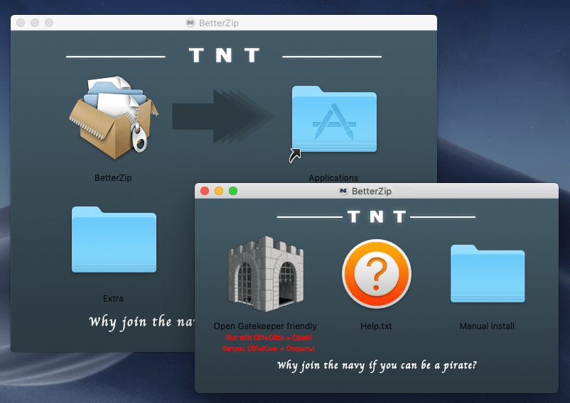BetterZip for Mac v5.3.3 苹果电脑解压缩软件TNT特别版