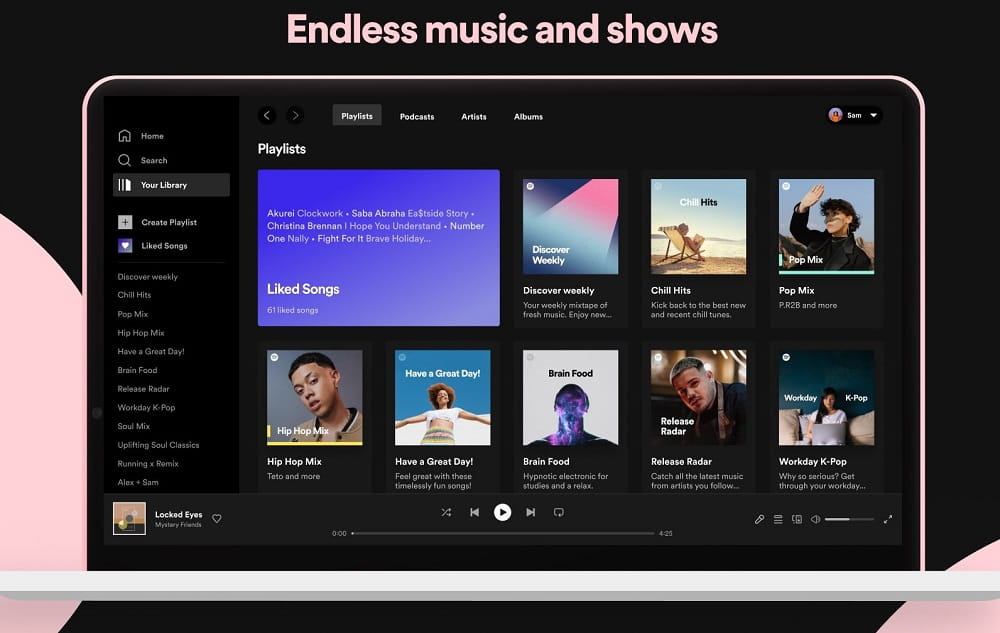 Spotify for Windows v1.1.96.785 流媒体音乐播放软件